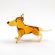 Glass Bull Terrier in Glass Figurines Dogs category