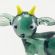 Glass Little Goat in Glass Figurines Farm Animals category