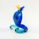 Glass Blue King Cobra Snake in Glass Figurines Reptiles category