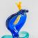 Glass Blue King Cobra Snake in Glass Figurines Reptiles category