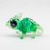 Chameleon in Glass Figurines Reptiles category