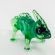 Chameleon in Glass Figurines Reptiles category