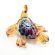 Jolly Turtle in Glass Figurines Reptiles category