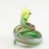 Glass Green Snake Figurine in Glass Figurines Reptiles category