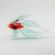 Blown Glass Green Fish in Glass Figurines Sea Life Creatures category