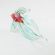 Blown Glass Green Fish in Glass Figurines Sea Life Creatures category