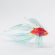 Blown Glass Green Fish in Glass Figurines Sea Life Creatures category