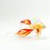 Red Glass Fish Telescope in Glass Figurines Sea Life Creatures category