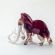 Brown Mammoth Figure in Glass Figurines Wild  Animals category