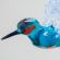 Kingfisher Glass Figurine in Glass Figurines Birds category