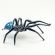 Glass Spider Figure in Glass Figurines Insects category