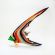 Glass Fish with Black Border in Glass Figurines Sea Life Creatures category