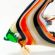 Glass Fish with Black Border in Glass Figurines Sea Life Creatures category