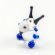 Glass Goat Miniature in Glass Figurines Miniature Figurines category