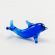Dolphin Glass Miniature in Glass Figurines Miniature Figurines category