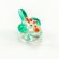 Small Glass Hen in Glass Figurines Miniature Figurines category