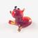 Mini Glass Squirrel Figurine in Glass Figurines Miniature Figurines category