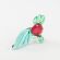 Glass Small Red with Green Fish in Glass Figurines Miniature Figurines category