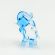 Glass Blue Elephant Miniature in Glass Figurines Miniature Figurines category