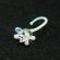 Glass White Mouse in Glass Figurines Miniature Figurines category