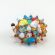 Hedgehog with Leaves in Glass Figurines Wild  Animals category