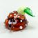 Brown Hedgehog Figurine in Glass Figurines Wild  Animals category