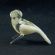 Glass Polar Owl Figure Gray Color in Glass Figurines Birds category