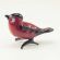 Blown Glass Little Robin Figurine in Glass Figurines Birds category