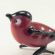 Blown Glass Little Robin Figurine in Glass Figurines Birds category