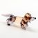Glass Spaniel Statue in Glass Figurines Dogs category