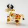 Glass Little Blue Bull in Glass Figurines Farm Animals category
