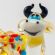 Glass Little Blue Bull in Glass Figurines Farm Animals category