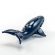 Whale Glass Figurine in Glass Figurines Sea Life Creatures category