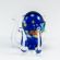 Glass Blue Octopus in Glass Figurines Sea Life Creatures category