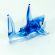 Glass Shark Figurine in Glass Figurines Sea Life Creatures category
