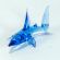 Glass Shark Figurine in Glass Figurines Sea Life Creatures category
