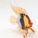 Golden Fish Figure in Glass Figurines Sea Life Creatures category