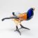 Black Grouse Glass Figure in Glass Figurines Birds category