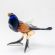 Black Grouse Glass Figure in Glass Figurines Birds category