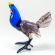 Wood Grouse Glass Figure in Glass Figurines Birds category
