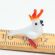 Tiny Glass Parrot in Glass Figurines Miniature Figurines category