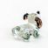 Tiny Glass Doggy Figurine in Glass Figurines Miniature Figurines category