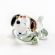 Tiny Glass Doggy Figurine in Glass Figurines Miniature Figurines category