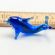 Dolphin Glass Miniature in Glass Figurines Miniature Figurines category