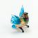 Nightigale Mini Figurine in Glass Figurines Miniature Figurines category