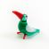 Glass Toucan Mini Figurre in Glass Figurines Miniature Figurines category