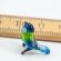 Blue Tomtit Mini Figurine in Glass Figurines Miniature Figurines category