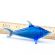 Shark Glass Miniature in Glass Figurines Miniature Figurines category