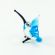 Hummingbird Mini Bird in Glass Figurines Miniature Figurines category