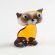 Glass Cat Figurine in Glass Figurines Miniature Figurines category